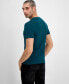 Фото #2 товара Men's Stitch Triangle Logo Short-Sleeve Crewneck T-Shirt