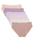 ფოტო #1 პროდუქტის Big Girls Cotton Hipster Set, Pack of 6