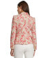 Фото #2 товара Women's Toile Single-Button Blazer