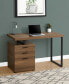 Фото #4 товара Desk with 3 Storage Drawers and Floating Desktop
