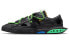 Фото #1 товара Кроссовки унисекс Nike Blazer Low 77 OFF-WHITE DH7863-001 черно-зеленые