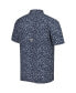 Men's Navy Auburn Tigers Super Slack Tide Omni-Shade Team Button-Up Shirt