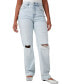 Фото #1 товара Women's Curvy Stretch Straight Jeans
