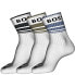 Фото #4 товара BOSS Qs Rib Stripe Cc socks 3 pairs