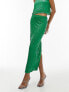 Фото #4 товара Topshop co-ord sequin maxi skirt in green