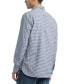 Men's Gingham Long Sleeve Button-Down Oxford Shirt