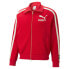 Фото #1 товара Puma Rhuigi X T7 Track Full Zip Jacket Mens Red Casual Athletic Outerwear 539508