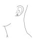 ფოტო #3 პროდუქტის Cow Girl Equestrian Thoroughbred Winner Horse-Head Stud Earrings Horseshoe Necklace Western Jewelry For Women .925 Sterling Silver