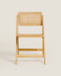 Фото #3 товара Rattan and wood folding chair