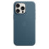 Фото #3 товара Чехол Apple FineWoven Case mit MagSafe для iPhone 15 Pro Max, синий
