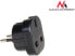 Maclean Adapter podrózny EU na UK czarny (MCE72)