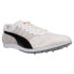 Фото #2 товара Puma Evospeed MidDistance Running Mens White Sneakers Athletic Shoes 194662-01