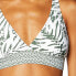 Anne Cole 284792 Marilyn X Back Bikini Top Green Combo, Size SM