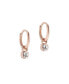 Фото #4 товара SINALAA: Crystal Huggie Earrings For Women