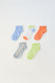 Фото #3 товара Набор из пяти пар коротких носков ZARA