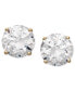 Cubic Zirconia Stud Earrings