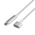 Фото #1 товара LogiLink USB-C to Apple MagSafe 2 charging cable - silver - 1.8 m - USB C - MagSafe 2 - Silver