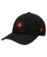 Men's Black Ottawa Senators Authentic Pro Rink Adjustable Hat