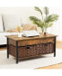 Фото #3 товара Brown Coffee Table with Lifting Desk & Storage