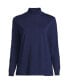 ფოტო #1 პროდუქტის Women's Long Sleeve Super T Mock Tee