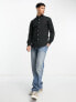 Фото #7 товара Polo Ralph Lauren player logo slim fit poplin shirt button-down in black