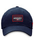 Фото #2 товара Бейсболка Fanatics мужская синего цвета Montreal Canadiens Authentic Pro Prime Adjustable Hat