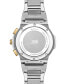 ფოტო #2 პროდუქტის Men's Saxon Multifunction Two-Tone Stainless Steel Watch, 48mm