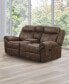 Фото #3 товара Harris 79" Fabric Manual Recliner Loveseat