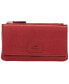 ფოტო #1 პროდუქტის Women's Pebbled Collection RFID Secure Crossbody Wallet