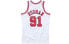 Mitchell & Ness NBA SW 97-98 91 SMJYAC18079-CBUWHIT97DRD Basketball Jersey