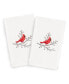 Christmas Cardinal 100% Turkish Cotton Hand Towel Hand Towel Set - фото #2