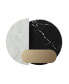 Фото #3 товара Arcklid Faux Marble End Table with Storage
