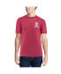 Фото #5 товара Men's Crimson Indiana Hoosiers Comfort Colors Campus Icon T-shirt