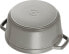 STAUB Garnek żeliwny okrągły 40500-246-0 3 8 l grafitowy