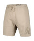 Men's Khaki Arizona Diamondbacks Neutral Fleece Shorts
