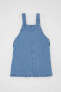 Фото #4 товара Платье джинсовое с вырезами и без рукавов defacto B8219A524SM