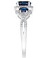 Фото #5 товара Кольцо Macy's Sapphire & Diamond 3-Stone