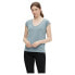 ფოტო #1 პროდუქტის PIECES Kamala short sleeve v neck T-shirt