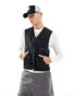 Фото #1 товара River Island utility gilet in black