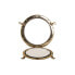 Wall mirror DKD Home Decor Golden Brass Window (29 x 5 x 29 cm)