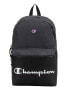 Фото #1 товара мужской спортивный рюкзак серый черный с логотипом Champion Manuscript Backpack, Black