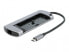 Фото #9 товара Delock 87767 - Wired - USB 3.2 Gen 1 (3.1 Gen 1) Type-C - 100 W - 1.4/2.2 - 10,100,1000 Mbit/s - Grey