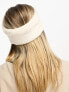 Columbia Fire Side plush headband in cream