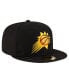 Фото #3 товара Men's Black Phoenix Suns Team 59FIFTY Fitted Hat