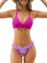 Фото #1 товара CUPSHE Women's Bikini Set with Knot, Triangle Bikini Swimsuit, Low Rise Swimwear, Two-Piece Swimsuit