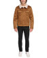 ფოტო #6 პროდუქტის Men's Relaxed-Fit Faux-Shearling Trucker Jacket