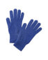 Scott & Scott London Classic Cashmere Gloves Women's Blue