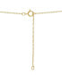 ფოტო #4 პროდუქტის Diamond Circle Pendant Necklace (1/10 ct. t.w.) in 14k Gold, 18" + 2" extender, Created for Macy's