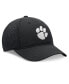 Фото #2 товара Men's Black Clemson Tigers Liquesce Trucker Adjustable Hat