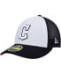 Men's White, Navy Cleveland Guardians 2023 On-Field Batting Practice Low Profile 59FIFTY Fitted Hat